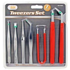 7-pc. Tweezers Set
