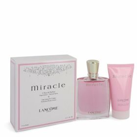 Miracle Gift Set - 1.7 Oz Eau De Parfum Spray + 1.7 Oz Body Lotion -- For Women