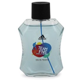 Adidas Team Five Eau De Toilette Spray (unboxed) 3.4 Oz For Men
