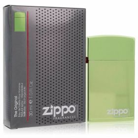 Zippo Green Eau De Toilette Refillable Spray 1 Oz For Men