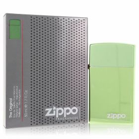 Zippo Green Eau De Toilette Refillable Spray 1.7 Oz For Men