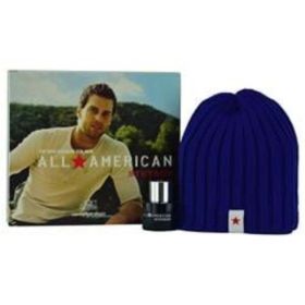 All American Stetson By Coty Cologne Spray 1 Oz & Ski Cap For Men