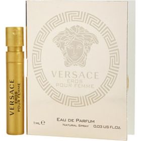 Versace Eros Pour Femme By Gianni Versace Eau De Parfum Spray Vial On Card For Women