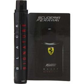 Ferrari Scuderia Black Signature By Ferrari Edt Spray Vial For Men