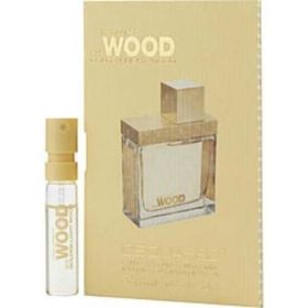 She Wood Golden Light Wood By Dsquared2 Eau De Parfum Spray Vial On Card For Women