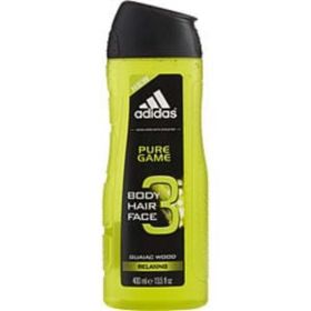 Adidas Pure Game By Adidas Body, Hair & Face Shower Gel 13.5 Oz (developed With Athletes) For Men