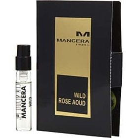 Mancera Wild Rose Aoud By Mancera Eau De Parfum Spray Vial On Card For Anyone