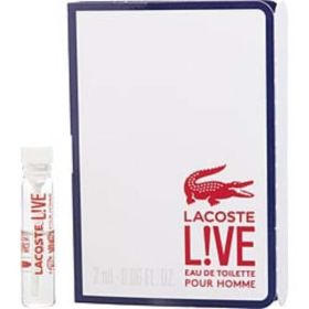 Lacoste Live By Lacoste Edt Vial On Card For Men