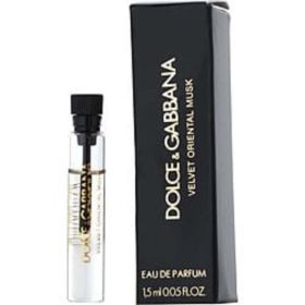 Dolce & Gabbana Velvet Oriental Musk By Dolce & Gabbana Eau De Parfum Vial On Card For Men