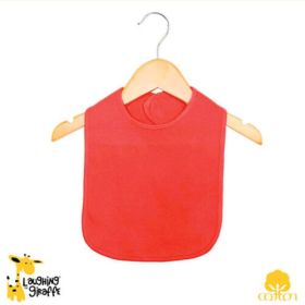 The Laughing Giraffe Baby Bibs With Velcro Closure