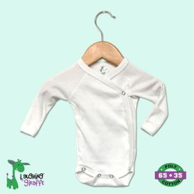 The Laughing Giraffe Baby Kimono Creeper Onesies With Fold Over Mittens