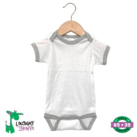 The Laughing Giraffe Baby Ringer Onesie