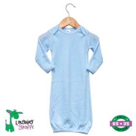 The Laughing Giraffe Baby Gown With Mittens