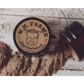 Menthe Frache Organic Tooth Powder Fluoride Free - Peppermint (4oz)