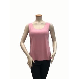 Round Neck Basic Solid Tank Top