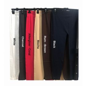 Plus Size - Spandex Capri Length Leggings