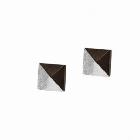 Horn Spike Stud Earrings