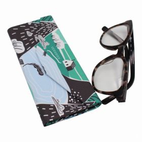 Magnetic Folding Leather Hard Glasses Case