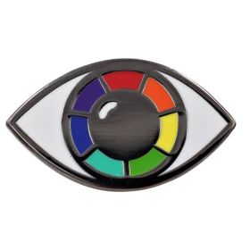 Queer Eye - Rainbow Eye Enamel Pin