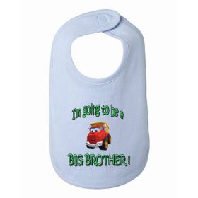 I'm Going to Be a Big Brother Infant/Toddler Bib One Size