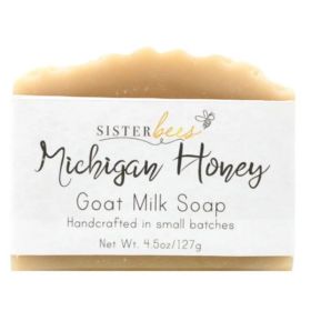 Michigan Honey Goat's Milk Soap (4.5oz)
