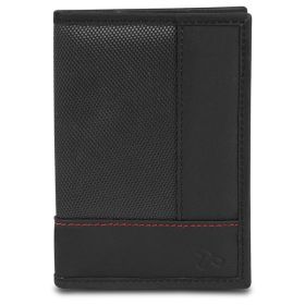 Travelon SafeID Accent Passport Case & Bi-Fold Wallet, Black